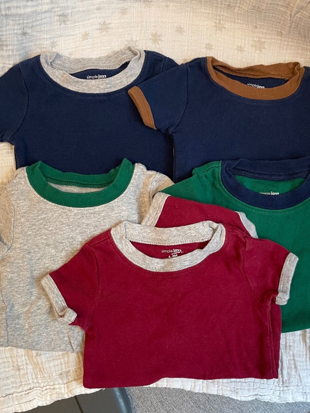 Carters bodysuits 6-9mo